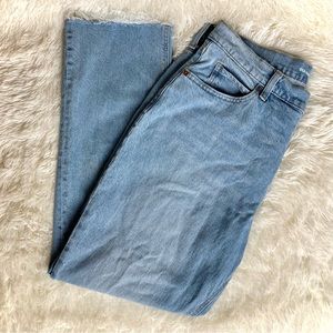 Old Navy high-rise slouchy straight size 12